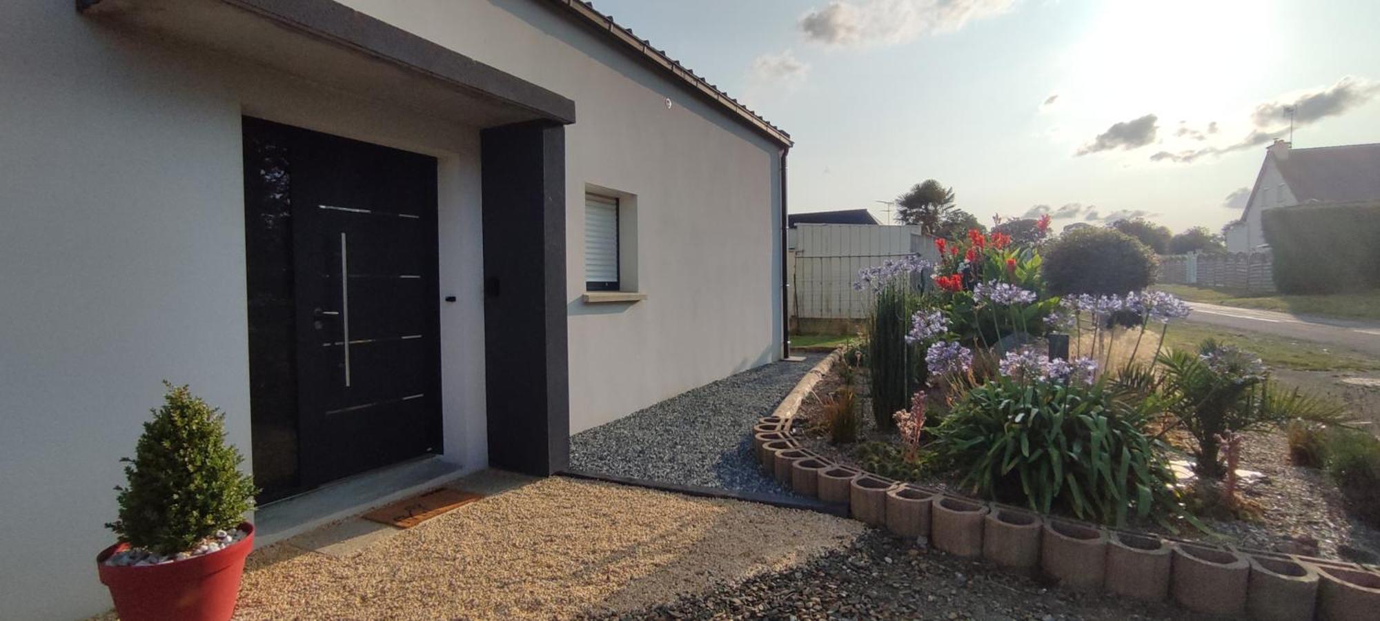 Maison Recente Avec Jardin. Plourhan Exteriér fotografie